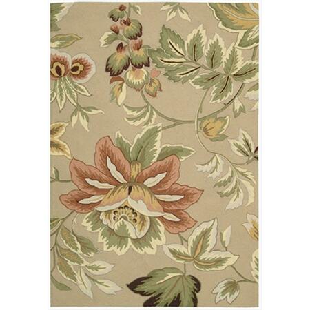 NOURISON Fantasy Area Rug Collection Beige 2 Ft 6 In. X 4 Ft Rectangle 99446032447